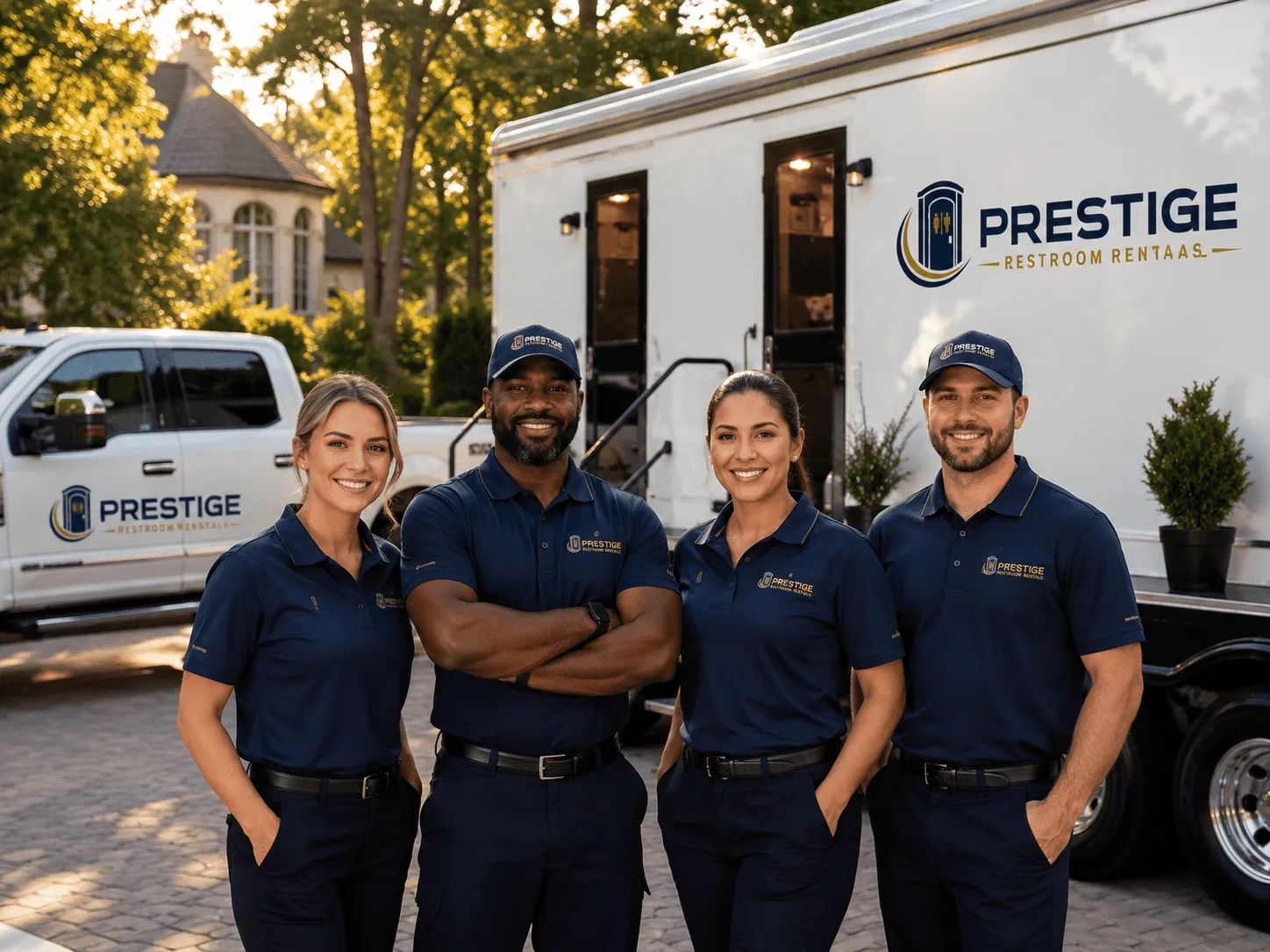 Trusted Luxury Portable Restrooms company in Amity, OR